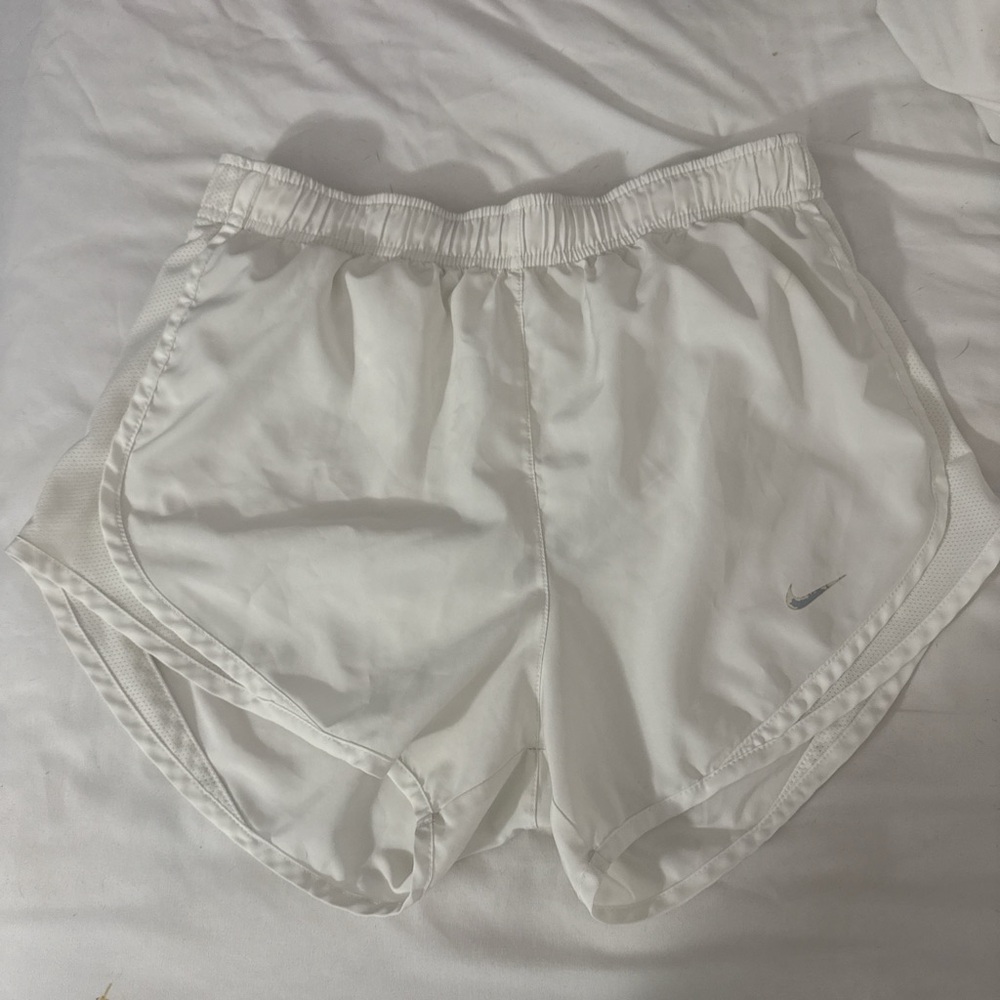 Nike White Women’s Athletic Running Shorts